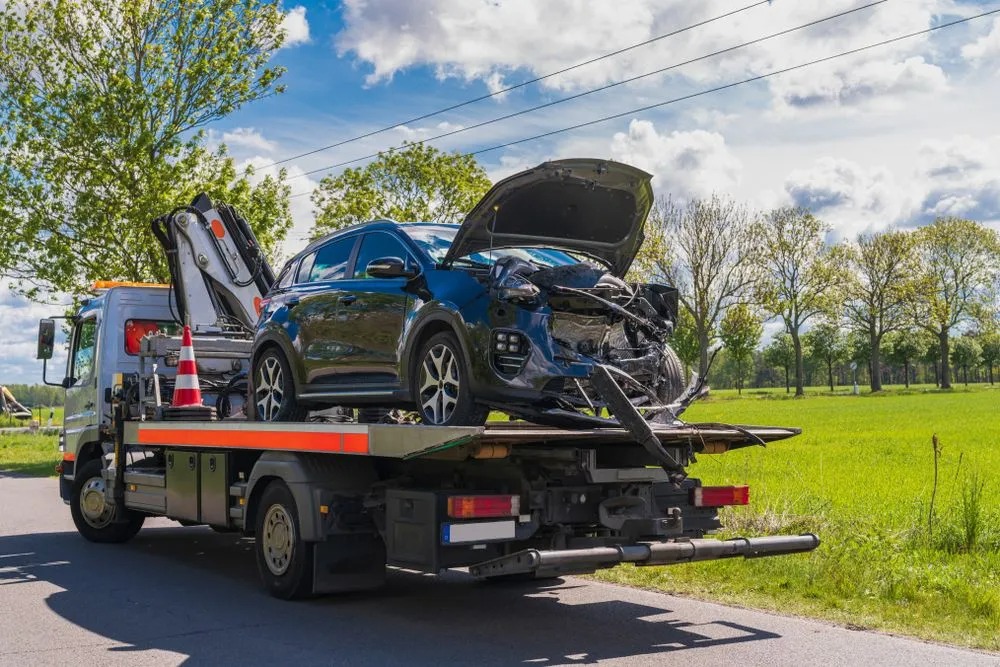 Accident recovery towing service in Rockhampton by Offset Industries